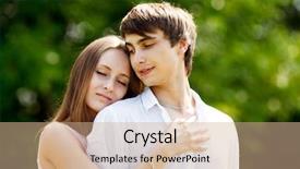  Presentation with romance nature couple - Presentation design with close up top view of white porcelain flat plate on one hundred dollar banknotes isolated on white background background and a white colored foreground