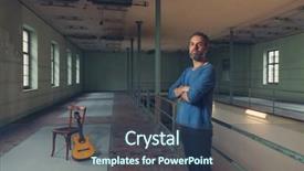  Presentation with old age - Beautiful slides featuring man grizzled old industrial backdrop and a  colored foreground