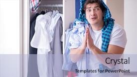  Presentation with dirt dirt texture dirty - Amazing theme having man helpless with dirty clothing backdrop and a light blue colored foreground