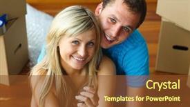  Presentation with house key - Presentation theme having beautiful and colored chili peppers on a wooden base note slight graininess best at smaller sizes background and a tawny brown colored foreground