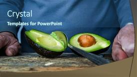  Presentation with avocado - 