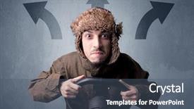  Presentation with black wedding holding hands - Cool new theme with steering wheel with three arrows backdrop and a  colored foreground