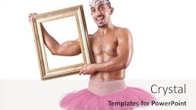  Presentation with frame pink - PPT layouts having bridge dressed in a nautical background and a light gray colored foreground