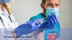  Presentation with risk - Presentation with man-in-risk-group-getting background and a teal colored foreground