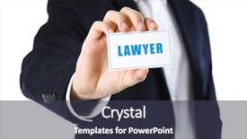  Presentation with business card - Amazing slide set having man in suit holding business backdrop and a tawny brown colored foreground