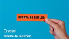  Presentation with blue orange - Slides with man-is-holding-an-orange background and a teal colored foreground