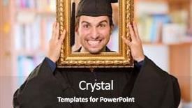  Presentation with frame - Amazing PPT layouts having orange - quiet zone sign backdrop and a light blue colored foreground