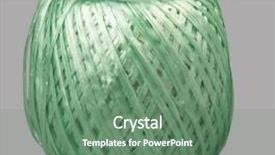  Presentation with string orchestra - Colorful presentation enhanced with man made - stock image ball of nylon backdrop and a  colored foreground