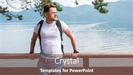  Presentation with siberia - Audience pleasing theme consisting of man portrait on teletskoye lake in altai mountains siberia russia beauty summer day backdrop and a violet colored foreground