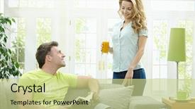  Presentation with broken leg - Slides featuring man rasting his broken leg background and a  colored foreground