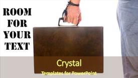  Presentation with cuffed - Amazing slide set having man secret service agent cia backdrop and a tawny brown colored foreground