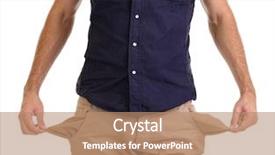  Presentation with jesus empty tomb leaving - PPT theme having man showing his empty pockets background and a  colored foreground