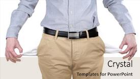  Presentation with empty cross - Colorful theme enhanced with engineering - thermostatic valve copper fitting heating backdrop and a sky blue colored foreground.