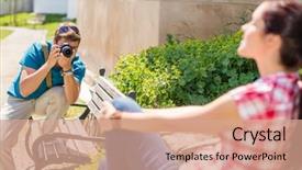  Presentation with man sitting bench - Audience pleasing PPT layouts consisting of set of abstract backgrounds elegant colorful decorated lines and waves with copyspace for your message banner advertising layouts - templates and wallpapers backdrop and a light gray colored foreground