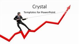  Presentation with businessman standing on maze - Presentation theme consisting of man up - image of businessman standing background and a white colored foreground