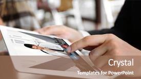  Presentation with lawyer - Colorful slides enhanced with man video conferencing with lawyer backdrop and a coral colored foreground