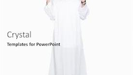  Presentation with jesus christ - Amazing slides having man wearing jesus christ costume backdrop and a white colored foreground