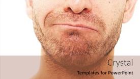  Presentation with facial - Presentation consisting of oakleaf - white cottage with picket fence background and a gray colored foreground.