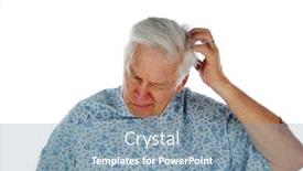  Presentation with exam - Cool new presentation theme with man-with-an-itch backdrop and a seafoam green colored foreground