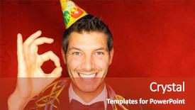  Presentation with new years eve - Audience pleasing presentation theme consisting of hospital - ultrasound fetus at 12 weeks backdrop and a dark gray colored foreground