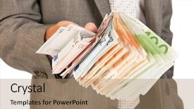  Presentation with 3d man business leader - PPT layouts featuring hat white shirt and short background and a seafoam green colored foreground