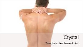  Presentation with pain - Cool new theme with man with pain in neck backdrop and a lemonade colored foreground