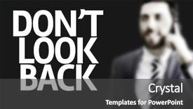  Presentation with human rights concept the text - Cool new presentation with man with the text don backdrop and a  colored foreground