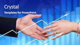  Presentation with business abstract - Theme consisting of shot of a strawberry with custard over a green background note soft focus at 100 best at smaller sizes background and a seafoam green colored foreground