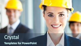  Presentation with smart transportation system - Colorful PPT theme enhanced with man woman working - pretty and smart construction businesswoman backdrop and a ocean colored foreground