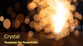  Presentation with iron - Presentation theme consisting of man-working-on-iron background and a tawny brown colored foreground