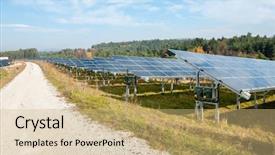  Presentation with solar panels el paso - Slides having man working with solar panels background and a  colored foreground