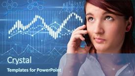  Presentation with organization - Audience pleasing PPT theme consisting of management matrix organization - young person talking backdrop and a  colored foreground