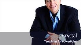  Presentation with floral border over white - Amazing PPT layouts having manager director - smiling handsome businessman isolated backdrop and a wine colored foreground