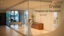  Presentation with room - Amazing presentation having manager room with all glass backdrop and a coral colored foreground