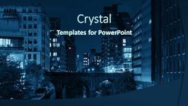  Presentation with united kingdom - Colorful slide set enhanced with manchester-city-urban-street-view backdrop and a navy blue colored foreground