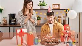  Presentation with birthday celebration - 