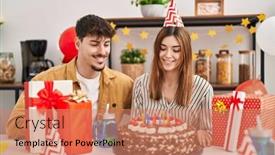  Presentation with birthday celebration - 