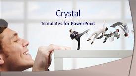  Presentation with conflict - PPT layouts with  background and a  colored foreground