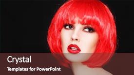  Presentation with sexy girl in stars - Presentation having manga - portrait of young beautiful sexy background and a tawny brown colored foreground