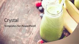  Presentation with detox - Audience pleasing slide set consisting of  backdrop and a  colored foreground