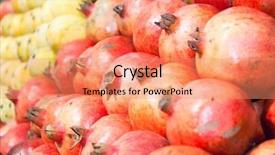  Presentation with free organic cosmetic - Slides consisting of market farm products india background and a coral colored foreground