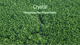  Presentation with aerial - Slide deck enhanced with mangroves - mangrove forest aerial photo background and a ocean colored foreground