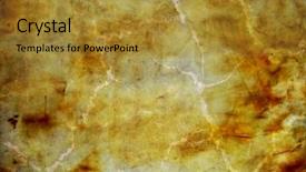  Presentation with old crumpled paper - Beautiful presentation theme featuring mangyan - old crumpled paper sheet background backdrop and a gold colored foreground