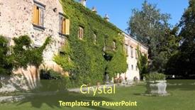  Presentation with castle - PPT layouts having maniace-the-castle-of-admiral background and a tawny brown colored foreground