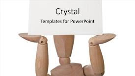  Presentation with mannequin - Presentation having  background and a  colored foreground