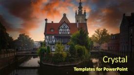  Presentation with manor - PPT layouts with manor-of-the-millers-guild background and a wine colored foreground