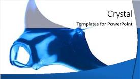 Presentation with brown sugar isolated on white - Cool new PPT layouts with manta ray isolated on white backdrop and a white colored foreground