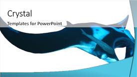  Presentation with octopus on isolated white - Presentation design enhanced with manta ray isolated on white background and a white colored foreground