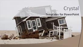  Presentation with hurricane - Cool new theme with mantoloking-nj-jan-13 backdrop and a white colored foreground