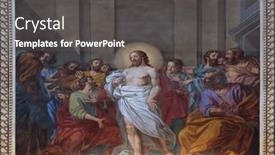  Presentation with disciples - Colorful theme enhanced with mantua-italy-june-04-appearance backdrop and a gray colored foreground